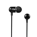 NAKAMICHI WIRED BUDS WITH BUILT-IN MIC (CE200) NM-CE200 - BLACK - Brand New