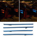 CHUANGHUI Car Interior Door LED Lighting Ambient Light Trim Strip - BLUE - Brand New