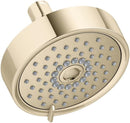 KOHLER 22170-G-AF PURIST SHOWERHEAD 1.75 GPM VIBRANT FRENCH GOLD Like New