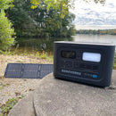 GENEVERSE 1210WH SOLAR GENERATOR BUNDLE 60-GVUS-SG2M2 - BLACK - Brand New
