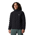 MOUNTAIN HARDWEAR MEN'S STRETCHDOWN HOODY - SIZE: MEN 2XL - BLACK - Like New