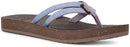TEVA WOMENS W REFLIP STRAPPY - SIZE: WOMEN 7 - BOHO GRAY RIDGE - Like New
