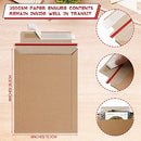 FAINNE 350 PIECES 6X8 INCHES RIGID SELF ADHESIVE PHOTO MAILERS Document 350GSM - Like New