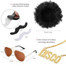 Mepase 70s Disco Boys Kids Outfit Costume Bell Bottom Pants Disco Shirts - Like New