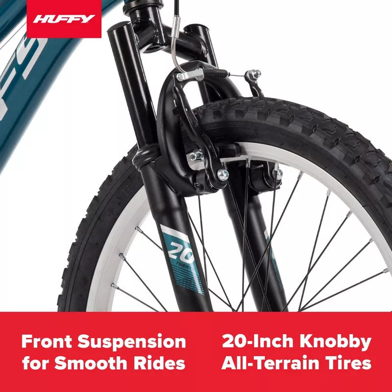 HUFFY HIGHLAND MOUNTAIN BIKE - 20" WHEELS - 7 SPEEDS - EMERALD GLOSS - Brand New