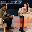 EAST OAK 1200W Under Table Electric Heater Double-Sided Design UTH22001 - Black - Brand New