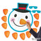 GENERIC PIN THE NOSE ON THE SNOWMAN PARTY 14 PIECES - WHITE - Brand New
