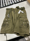 GALAXY BY HARVIC SIZE 32 OLIVE SHORTS - SIZE: MEN 32 - OLIVE - Brand New