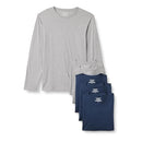 AMAZON ESSENTIALS MEN'S SLIM FIT COTTON CREW NECK UNDERSHIRT - SIZE MEN LG- GRAY - Like New