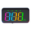 GENERIC HUD COLOR DIGITAL AUTO GPS SPEEDOMETER HEAD UP DISPLAY - BLACK - Like New