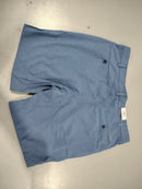IZOD GOLF SPORTS STRAIGHT FIT SHORTS - SIZE: MEN 36 - BLUE - Like New