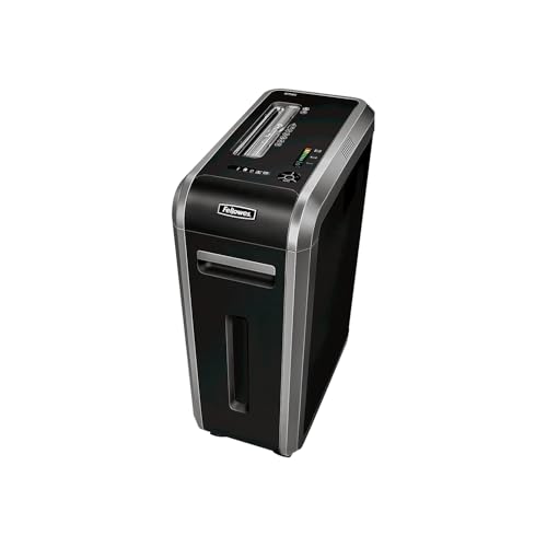 FELLOWES POWERSHRED 125CI 20-SHEET CROSSCUT SHREDDER - BLACK - Like New