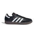 ADIDAS SAMBA LEATHER TRAINERS JUNIORS - SIZE: MEN 5.5 - BLACK/WHITE/BLACK - Brand New