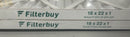 FILTERBUY MERV 8, 18X22X1 AIR FITLERS [2-PACK] - WHITE - Like New