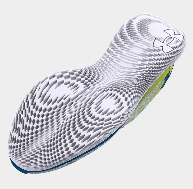 Under Armour Flow Velociti Wind 2 Neutral Running Shoe 3024903 White/Yellow 11.5 - Brand New