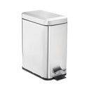 SIMPLEMADE Rectangle Step Trash Can - 5 Liter / 1.3 Gallon - Small with Lid - Like New