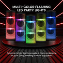 PYLE 12’’ PORTABLE PA SPEAKER 600 WATTS HIGH-POWERED WIRELESS PHPD212A - BLACK - Like New