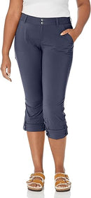 COLUMBIA WOMEN SATURDAY TRAIL STRETCH PANT - SIZE: WOMEN 6 LONG - DARK BLUE - Brand New