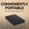 SEAGATE PORTABLE 2TB EXTERNAL HDD — USB 3.0 (STGX2000400, SRD0NF1) - BLACK - Like New