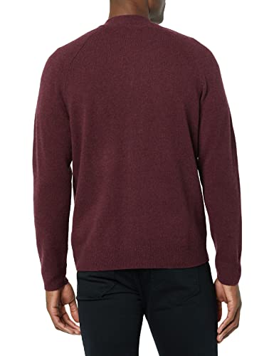 AMAZON ESSENTIALS LAMBS WOOL V-NECK CARDIGAN SWEATER WITH POCKETS SIZE: M - Like New