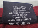 PACIFIC POLO CLUB MEN'S LONG SLEEVE T-SHIRT - SIZE: MEN XL - BURGUNDY - V NECK - Like New