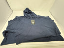 BLUE ICE MEN'S WAFFLE KNIT PULLOVER SWEATER HOODIE - SIZE: MEN XL - NAVY - Brand New