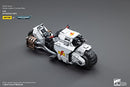 WARHAMMER JOYTOY 40K WHITE SCARS RAIDER PATTERN COMBAT BIKE 1:18 JT4836-NEW - Brand New