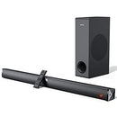 ANFLAG Sound Bar 2.1CH with Subwoofer 5EQ Modes LED Display B0B8HG5VL7 - Black - Brand New