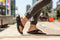 OOFOS ORIGINAL RECOVERY SANDAL MEN 6 WOMEN 8 BLACK - Like New
