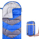 ABCOSPORT ABCO TECH SLEEPING BAG ENVELOPE LIGHTWEIGHT PORTABLE - BLUE/GRAY - Like New