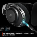STEELSERIES ARCTIS NOVA 3X WIRELESS MULTI-PLATFORM GAMING HEADSET - BLACK - Like New