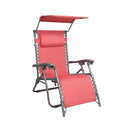 Bliss Hammocks 26" Gravity Free Beach Chair GBC-026-CL - CORAL Like New