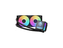 GAMDIAS CHIONE P5-240 Liquid CPU Cooler, 240mm AIO w/Customizable 3.4'' IPS LCD,