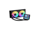 GAMDIAS CHIONE P5-240 Liquid CPU Cooler, 240mm AIO w/Customizable 3.4'' IPS LCD,