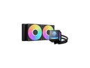 GAMDIAS CHIONE P5-240 Liquid CPU Cooler, 240mm AIO w/Customizable 3.4'' IPS LCD,