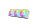 GAMDIAS Aura GLV2 360mm AIO Liquid CPU Cooler, Rotatable Performance 10-Pole
