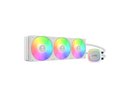 GAMDIAS Aura GLV2 360mm AIO Liquid CPU Cooler, Rotatable Performance 10-Pole