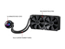 ASUS ROG Strix LC 240 RGB AIO Liquid CPU Cooler 240mm Radiator, Dual 120mm