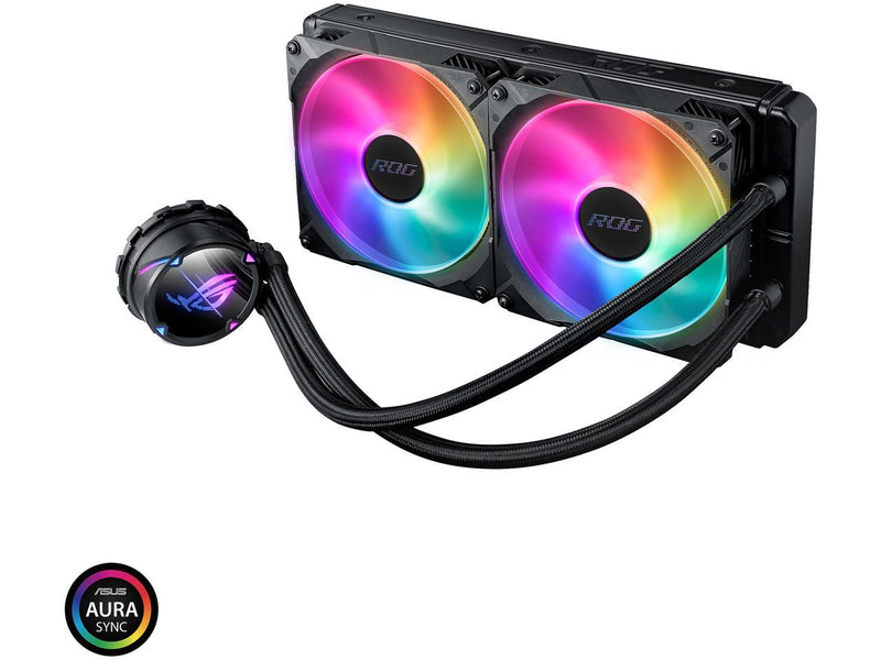 ASUS ROG Strix LC II 280 ARGB all-in-one liquid CPU cooler(AIO) with Aura