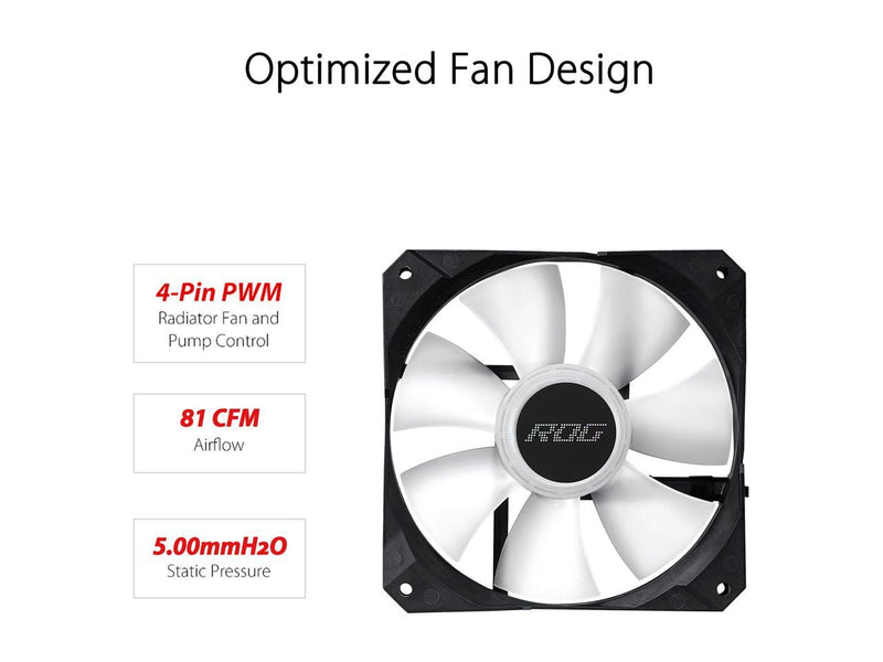 ASUS ROG Strix LC II 240 ARGB All-in-one AIO Liquid CPU Cooler 240mm Radiator