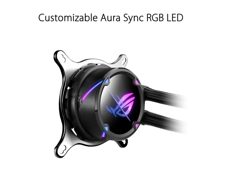 ASUS ROG Strix LC II 240 ARGB All-in-one AIO Liquid CPU Cooler 240mm Radiator