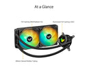 ASUS TUF Gaming LC 240 ARGB All-in-one Liquid CPU Cooler (Aura Sync, Dual