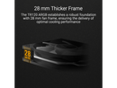 ASUS TUF Gaming TF120 ARGB Chassis Fan 3-Pin Customizable LEDs Blade, Advanced