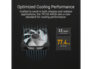 ASUS TUF Gaming TF120 ARGB Chassis Fan 3-Pin Customizable LEDs Blade, Advanced