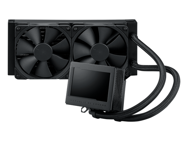 ASUS ROG Ryujin III 240 all-in-one liquid CPU cooler with 240mm radiator. Asetek