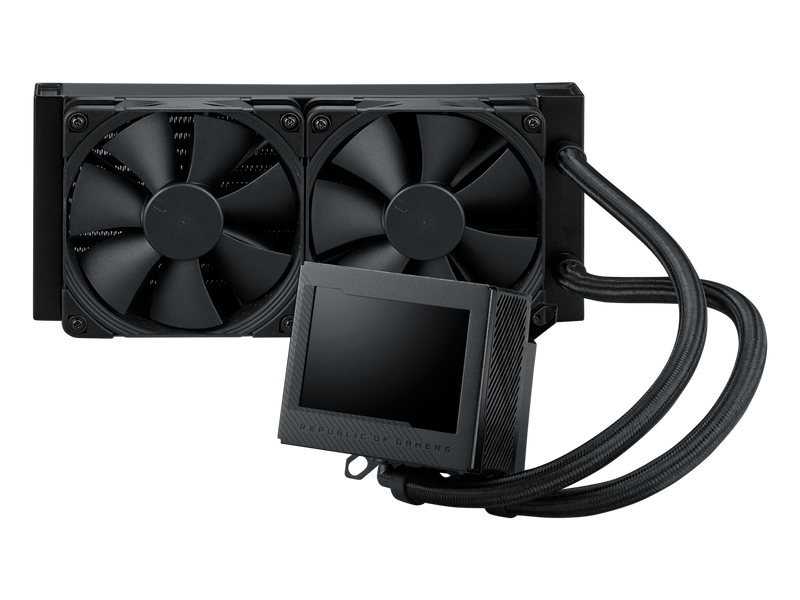 ASUS ROG Ryujin III 240 all-in-one liquid CPU cooler with 240mm radiator. Asetek