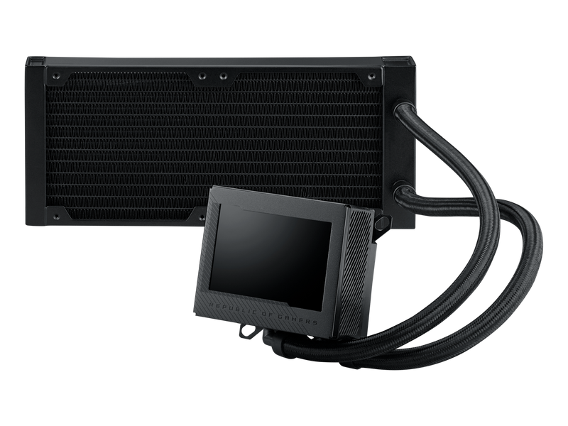 ASUS ROG Ryujin III 240 all-in-one liquid CPU cooler with 240mm radiator. Asetek