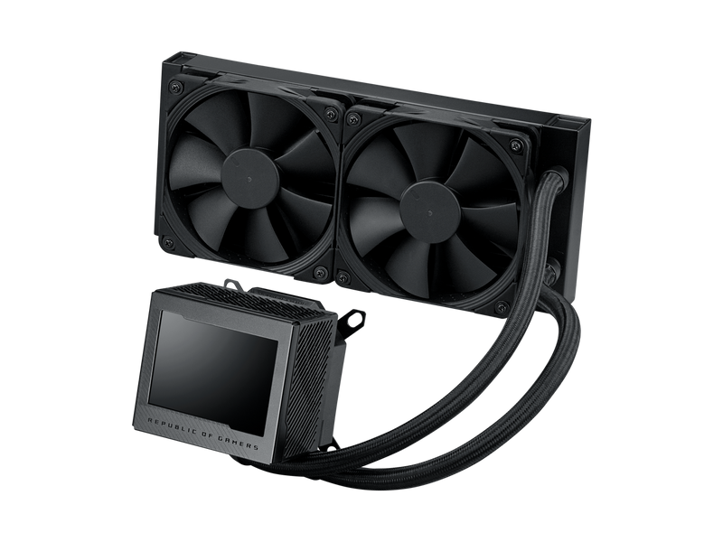 ASUS ROG Ryujin III 240 all-in-one liquid CPU cooler with 240mm radiator. Asetek