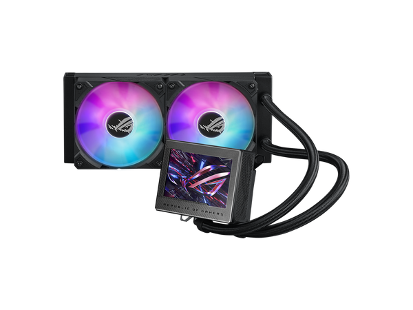 ASUS ROG Ryujin III 240 ARGB all-in-one liquid CPU cooler with 240mm radiator.