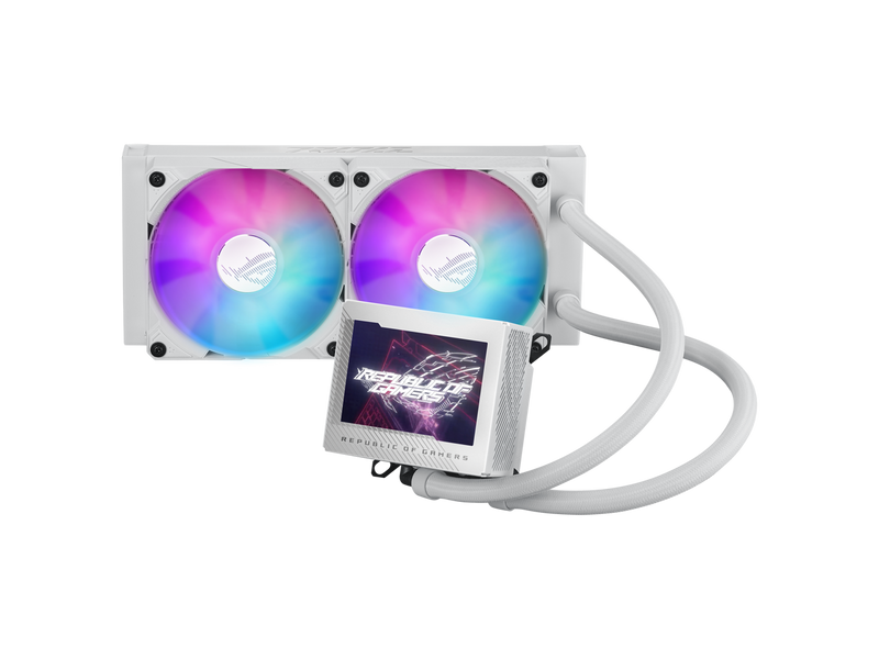 ASUS ROG Ryujin III 240 ARGB WHT all-in-one liquid CPU cooler with 240mm
